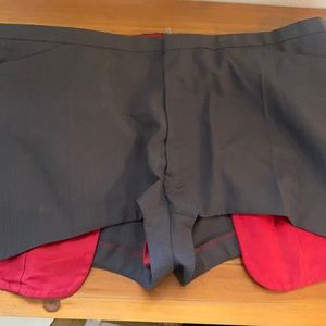 Carol Christian Poell super short shorts. Grey.